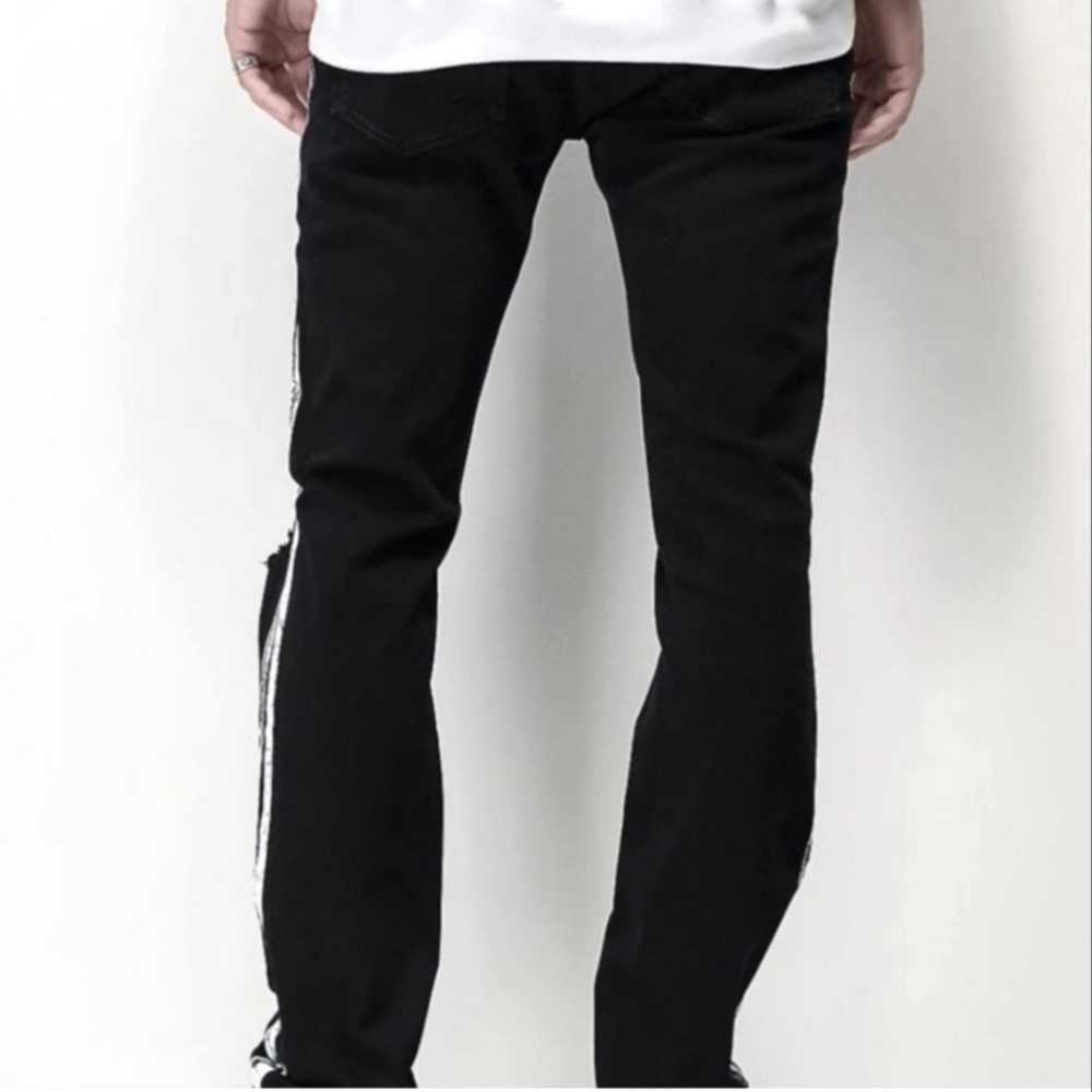 Dript Sleek Black Skinny Jeans Classic Style